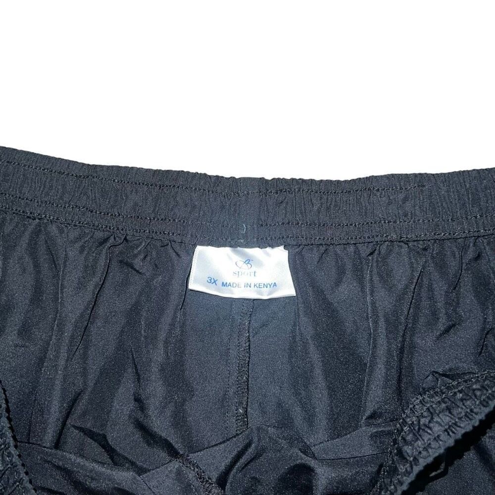 BUNDLE (2) B SPORT Black & Blue Athletic Shorts Size 3X - Picture 3 of 6